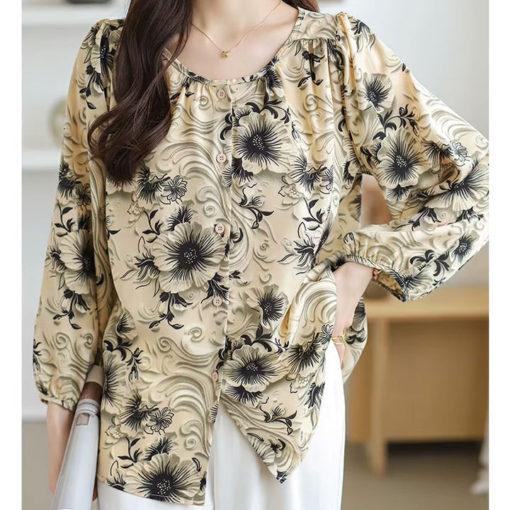 Maya Long-Sleeve Blouse