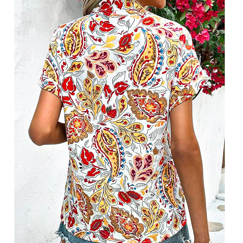 Sunset Garden Blouse