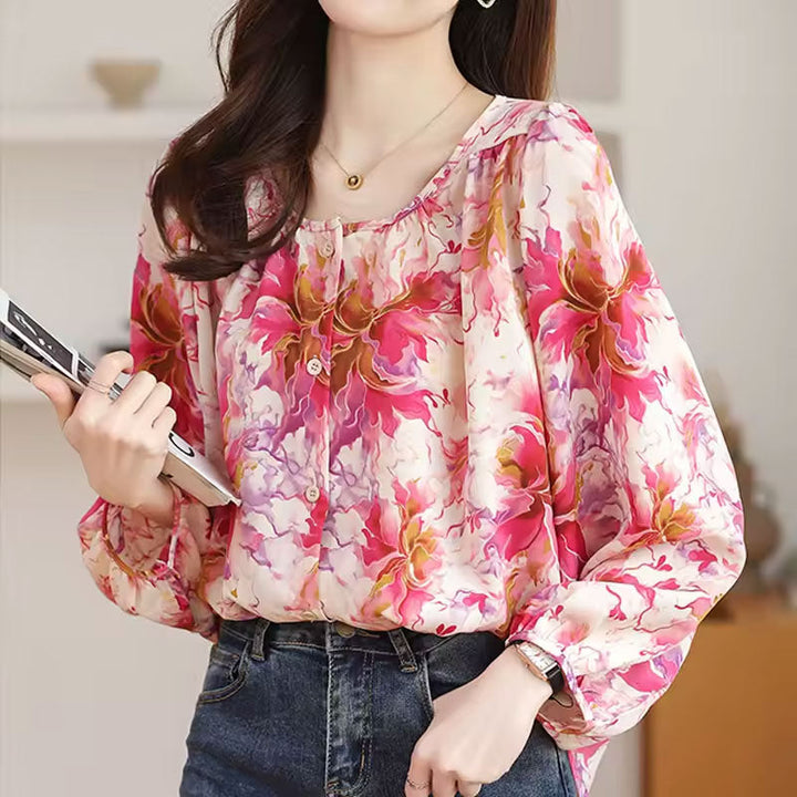 Lily Floral Print Blouse