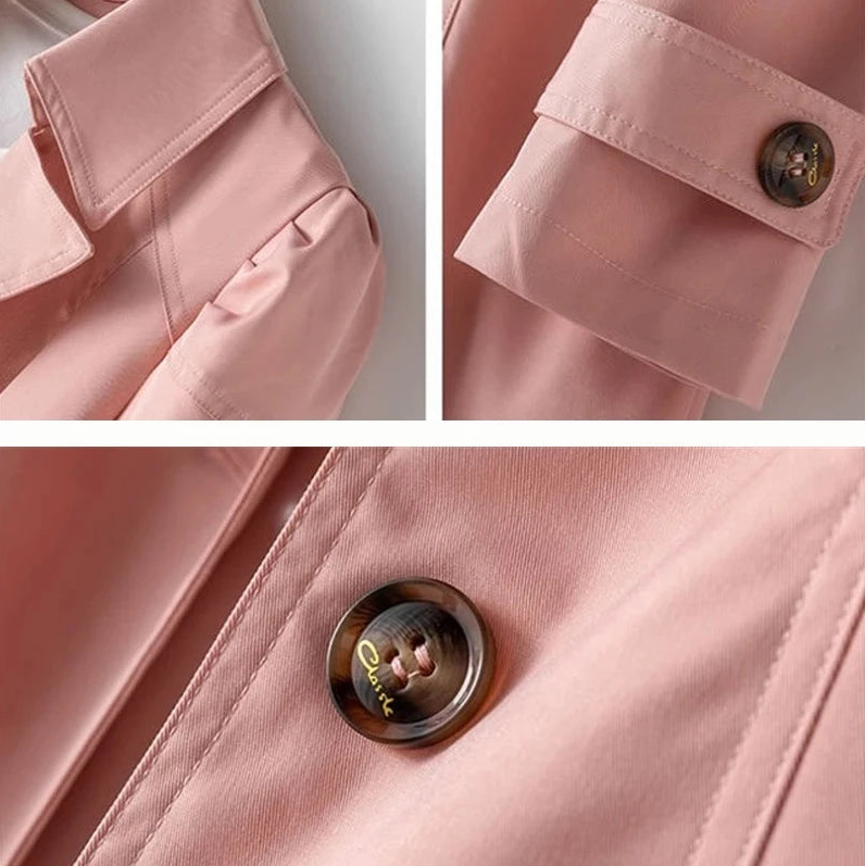 Alesia Rose Trench Coat