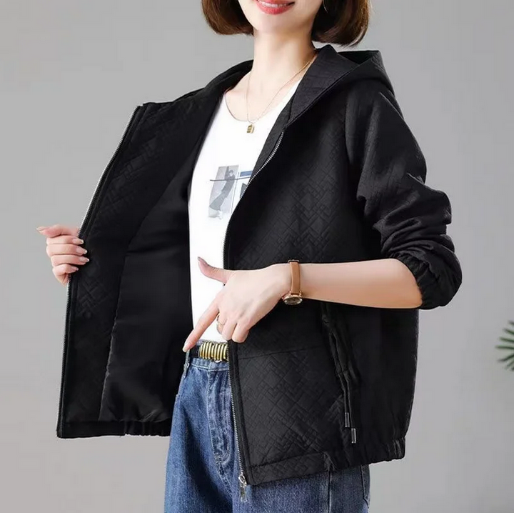 Milena Quilted Hoodie